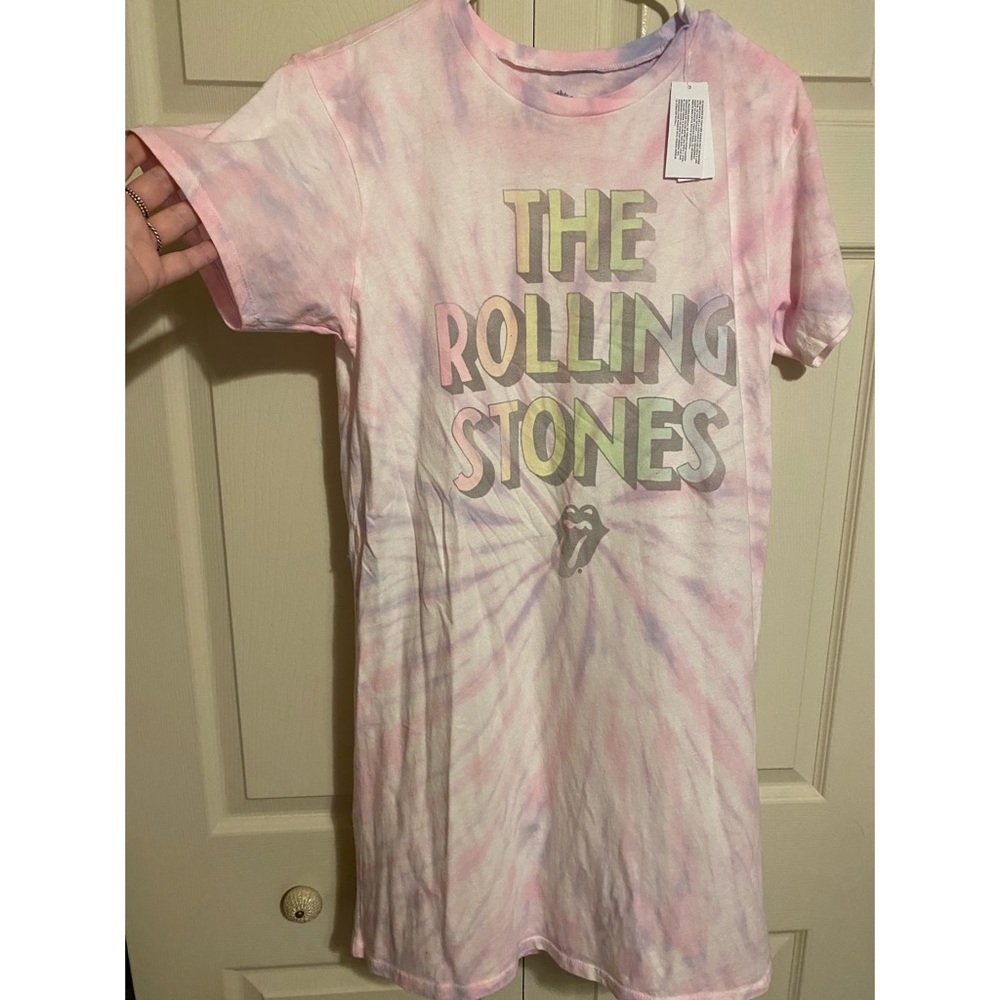 American Eagle Rolling Stones t-shirt dress size M
